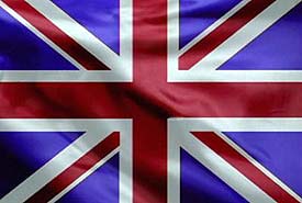 The flag of the United Kingdom